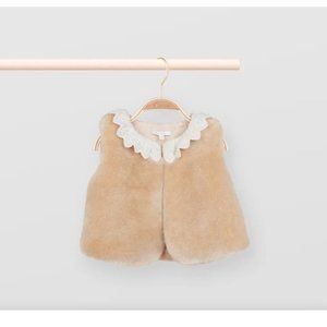 Brand new Chloe baby faux fur vest